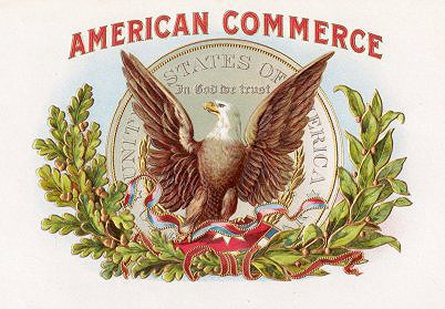 coins cigar box label