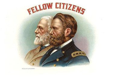 military cigar box label