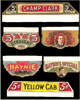 flaps cigar box labels