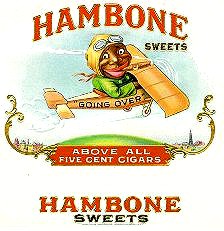 hambone inner cigar box label