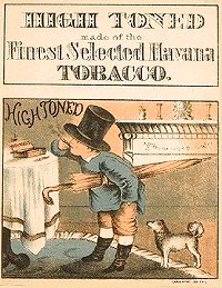 children cigar box label