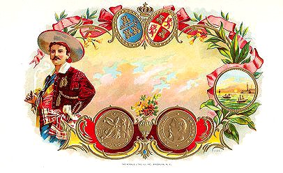 stock cigar box label