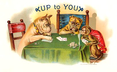 games cigar box label